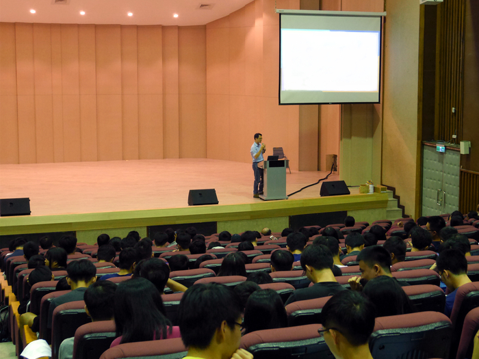 【理學院課程】科學與產業專題演講---「科技新創與未來教育」林建明博士(另開新視窗/jpg檔)圖片